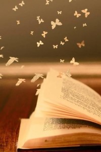 Lectura y mariposas